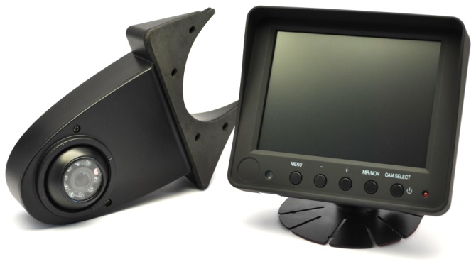 Achteruitrijcamera set compleet met 5,6" LCD monitor