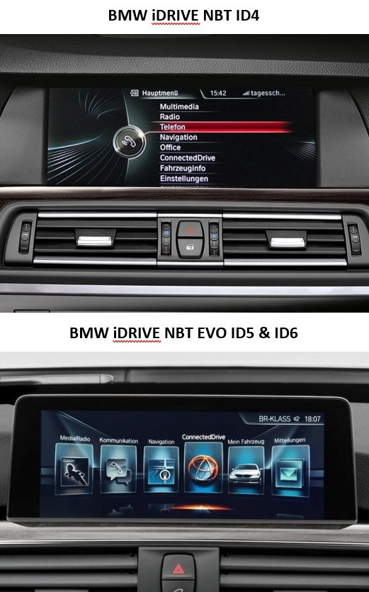 Rear & Front camera interface BMW NBT ID4 & ID5 (NTSC)